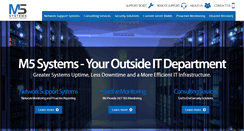 Desktop Screenshot of m5systems.net